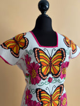 Cargar imagen en el visor de la galería, VESTIDO IMELDA MARIPOSAS
