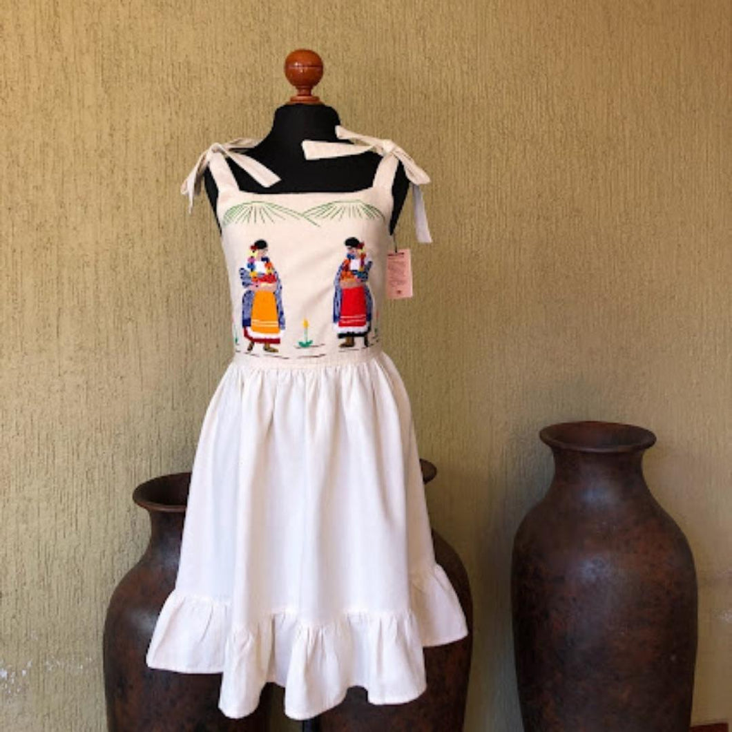 MIDI VESTIDO EMENDA