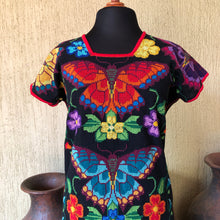 Cargar imagen en el visor de la galería, VESTIDO PAULA MARIPOSAS
